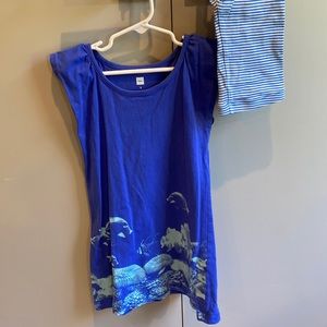 Tea Collection dress and leggings set